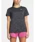 Tricou pentru femei UNDER ARMOUR TECH SSC- TWIST 1384230-001 NEGRU