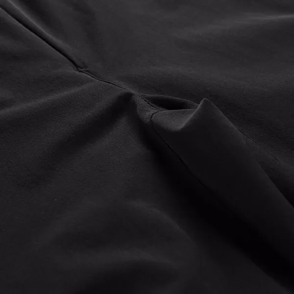  Pantaloni softshell pentru bărbați ALPINE PRO HURF 2 NEGRU 