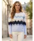 Pulover de dama ALTISPORT GRANATA ALBASTRU