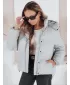 Geacă pentru doamne DSTREET COLLAR TY5190 GRI DESCHIS