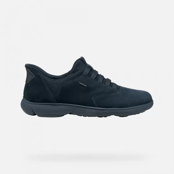  Adidași pentru bărbați GEOX NEBULA 2.0 PLUS G011505 ALBASTRU ÎNCHIS 