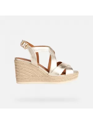 Sandale de dama GEOX PONZA DE AUR