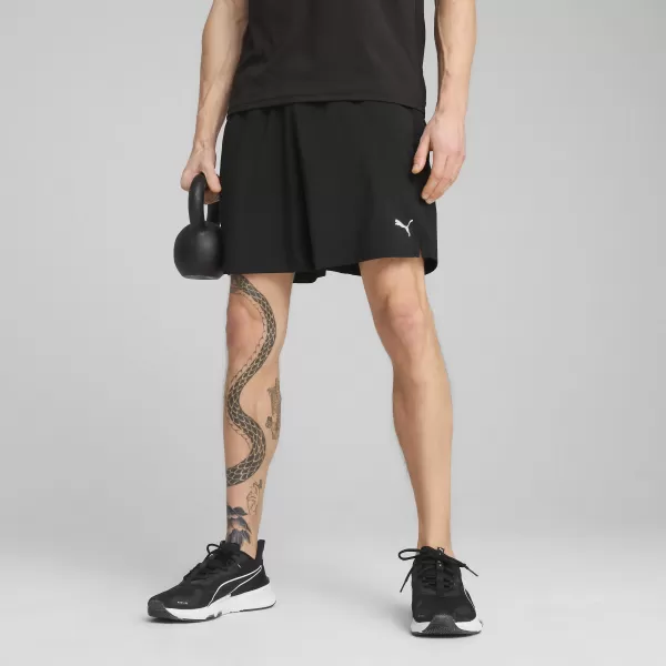  Pantaloni scurţi PUMA M TAD ESSENTIALS 7" WOVEN SHORT 52591001 PUMA NEGRU 