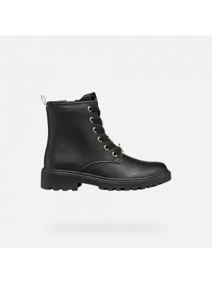 Botine pentru fete GEOX CASEY HARRY POTTER J5620B000BCC9999 NEGRU