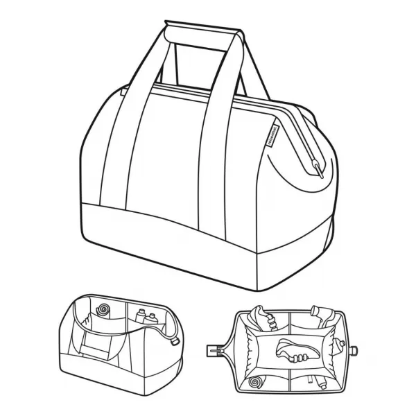  Sac REISENTHEL ALLROUNDER L RĂSUCIȚI ARGINTUL 