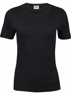 Tricou de dama TEE JAYS | TJ 580 NEGRU