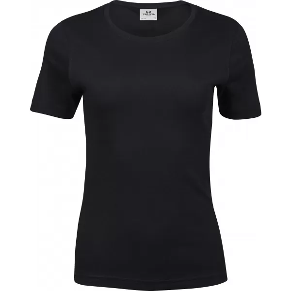  Tricou de dama TEE JAYS | TJ 580 NEGRU 
