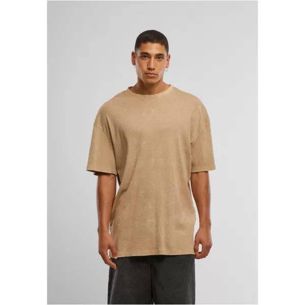  Tricou pentru bărbați URBAN CLASSICS TB7346 BEJ UNIUNE 