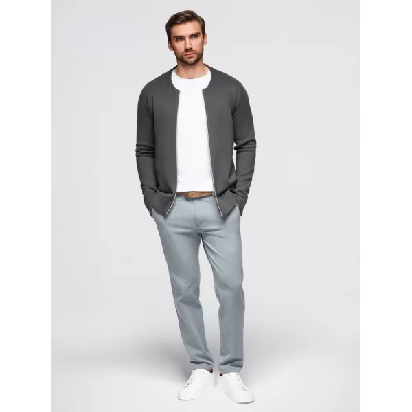  Pulover pentru bărbați OMBRE OM-SWZS-0146 GRAFIT 