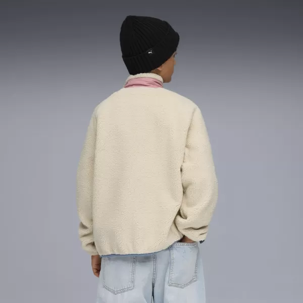 Jacheta pentru copii PUMA HYBRID SHERPA JACKET 68840587 ZAPADA ALPINA 