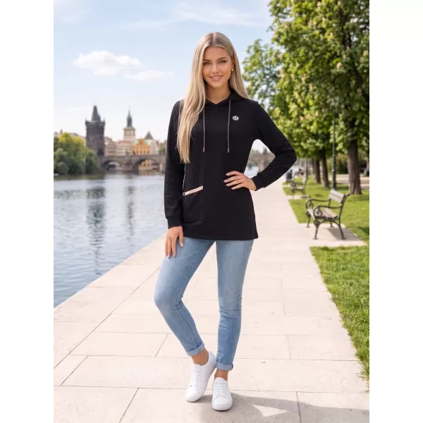  Hanorac de dama ALTISPORT GITA NEGRU 