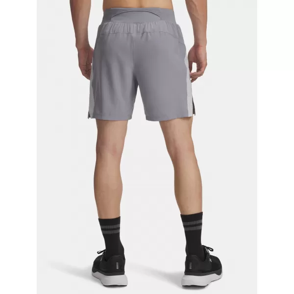  Pantaloni scurți pentru bărbați UNDER ARMOUR UA LAUNCH PRO 7'' SHORTS 1376508-036 GRI 