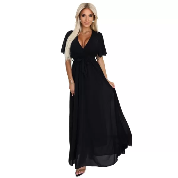  Rochie NUMOCO 545-5 NEGRU 
