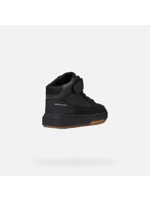 Botine pentru baieti GEOX BUNSHEE B ABX NEGRU
