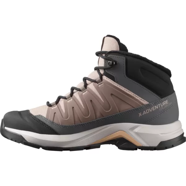 Pantofi de dama SALOMON X-ADVENTURE COLDRUSH WATERPROOF W TRANDAFIR ETHEREA/FIER/MAHONY 