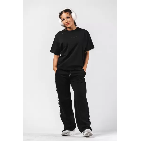  Tricou supradimensionat RESET 491 BLACK Nebbia 