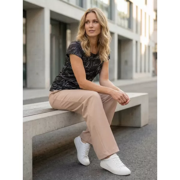  Cămașă de agrement pentru femei premium ALTISPORT VOJ/ALW084TR06 NEGRU 