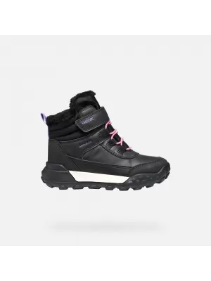 Botine pentru fete GEOX TREKKYUP AB J46M7A0MEMSC9266 NEGRU