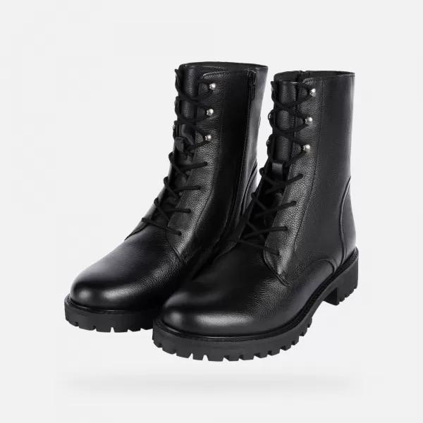  Pantofi de dama GEOX HOARA G004709 NEGRU 