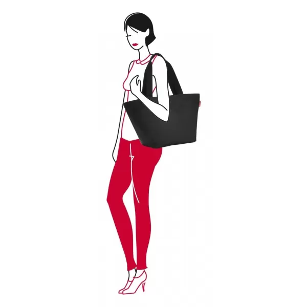  Geantă de mână REISENTHEL SHOPPER M NEGRU 