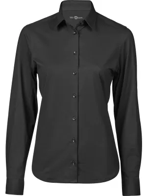 Cămașă de damă TEE JAYS | TJ 4031 NEGRU