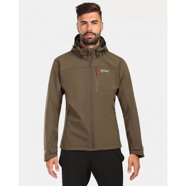  Jachetă softshell pentru bărbați KILPI RAVIO-M ZM0129KI VERDE 