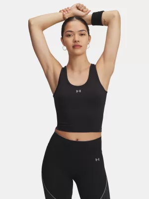 Maieu de damă UNDER ARMOUR UA VANISH SEAMLESS TANK 6000640-004 NEGRU