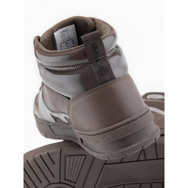  Pantofi pentru bărbați OMBRE OM-FOSH-0178 MARO ÎNCHIS 