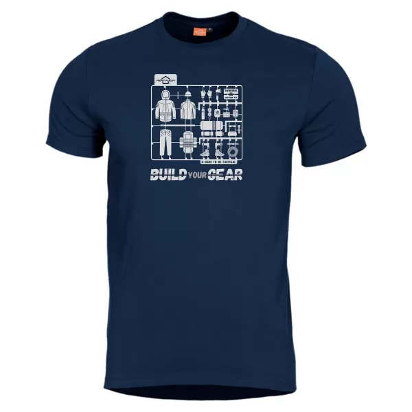  tricou PENTAGON AGERON BUILD YOUR GEAR K09012 ALBASTRU MIEZUL NOPȚII 