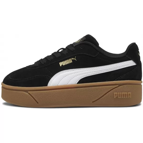  Doamne PUMA CLUB II ERA PLATFORM SD WNS 40260901 PUMA BLACK/PUMA WHITE 