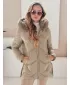 Geacă pentru doamne DSTREET TY5051 CARAMEL