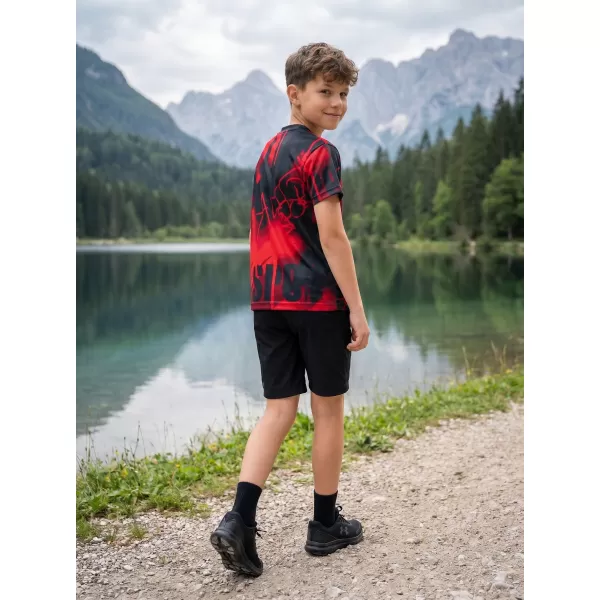  Premium funcțional pentru copii ALTISPORT VOJ/ALK076TR01 ROȘU -BLACK 