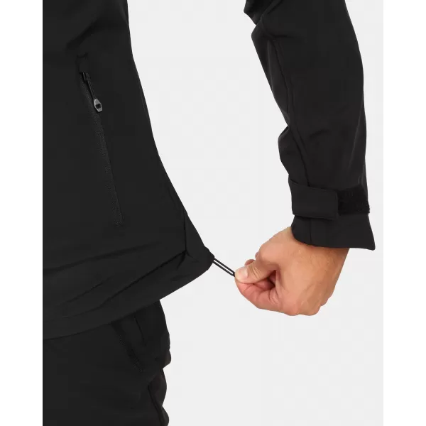  Jachetă softshell pentru bărbați KILPI RAVIO-M ZM0129KI NEGRU 