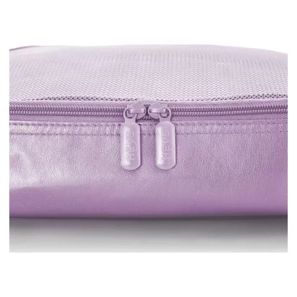  Set de organizatori HEYS METALLIC PACKING CUBE 5PC LILIAC 