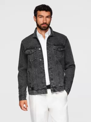 Sacou OMBRE OM-JADJ-0219 NEGRU