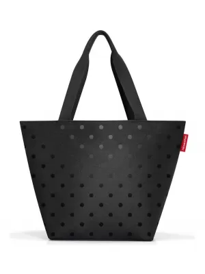 Sac REISENTHEL SHOPPER M PUNCTE LUCIOASE NEGRE