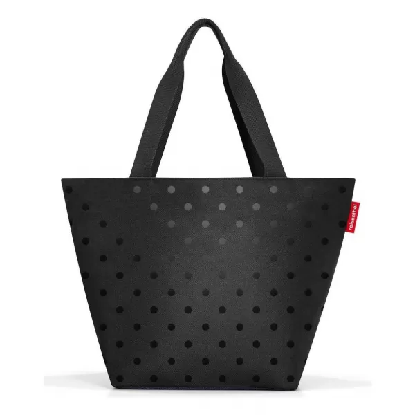  Sac REISENTHEL SHOPPER M PUNCTE LUCIOASE NEGRE 