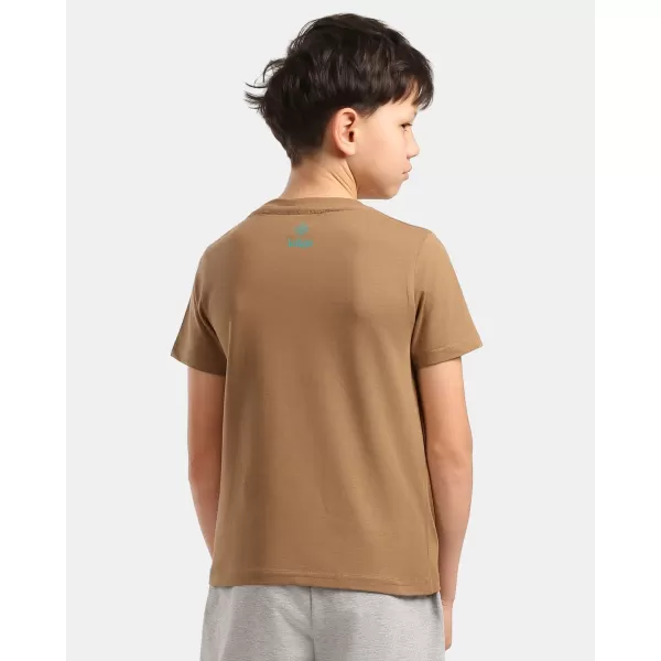  Tricou băieți KILPI ALBION-JB ZJ0302KI MARO 