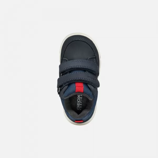 Adidași pentru băieți GEOX HYROO WPF ALBASTRU ÎNCHIS 