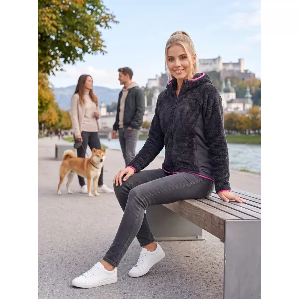  Hanorac de dama ALTISPORT ACERA NEGRU 