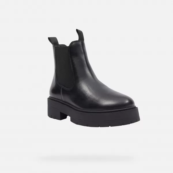  Pantofi de dama GEOX SPHERICA EC7 G009692 NEGRU 