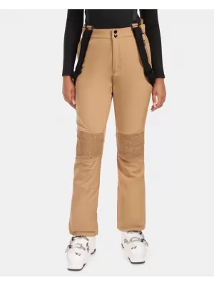 Pantaloni de schi pentru femei KILPI DIONE-W ZL0408KI BEJ