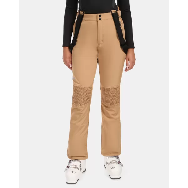  Pantaloni de schi pentru femei KILPI DIONE-W ZL0408KI BEJ 