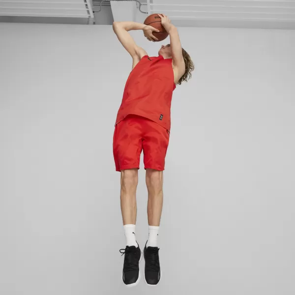  Jersey pentru bărbați PUMA REVERSIBLE PRACTICE JERSEY 67664003 PUMA RED 