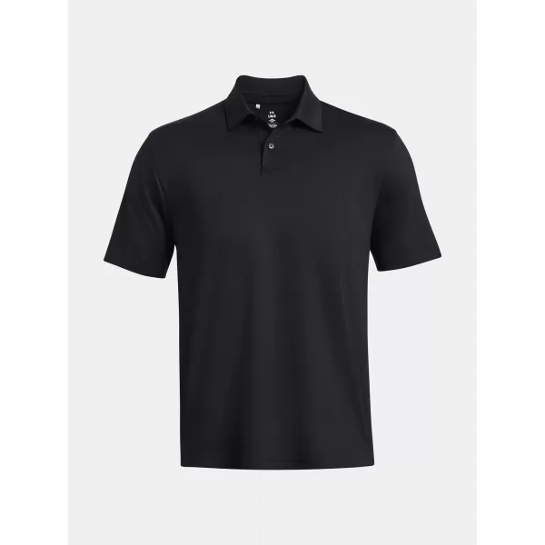  Tricou pentru bărbați UNDER ARMOUR UA T2G POLO LB 1383255-001 NEGRU 