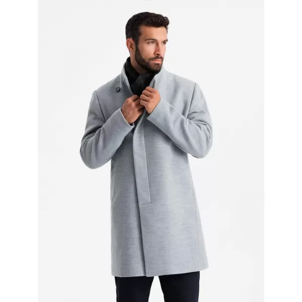  Haina masculină OMBRE OM-COWC-0141 MELANGE GRI 