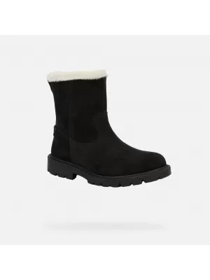 Cizme de iarnă pentru fete GEOX SHAYLAX WPF J46EYA00022C9999 NEGRU