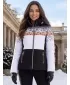 Geaca de iarna dama KIXMI VANIKA NEGRU/ALB