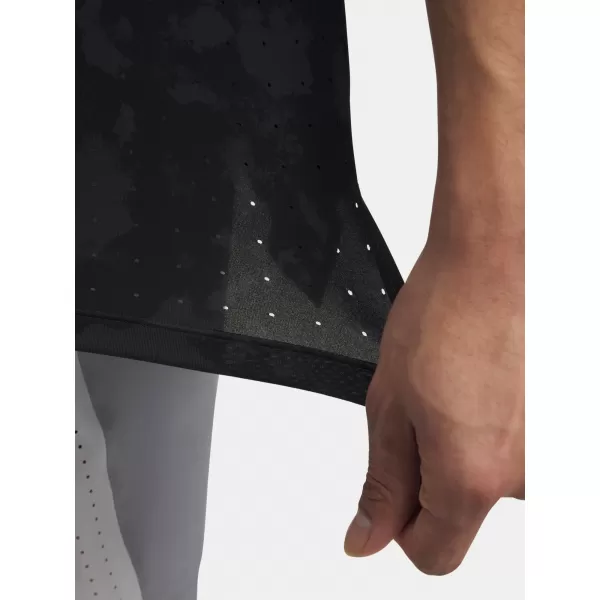  Tricou pentru bărbați UNDER ARMOUR UA LAUNCH ELITE PRT SS 1389804-017 GRI 