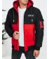Sacou DSTREET TX5052 NEGRU/ROȘU